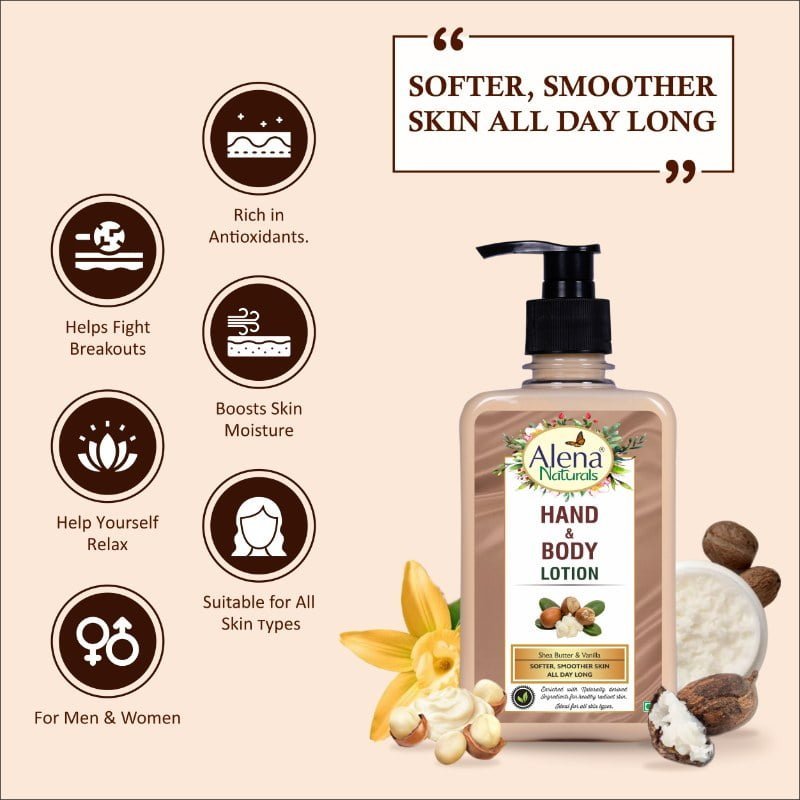 Hand & Body Lotion - Alena Herbals